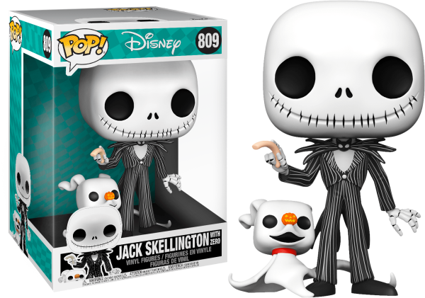 The Nightmare Before Christmas : Jack Skellington w/ Zero 10''
