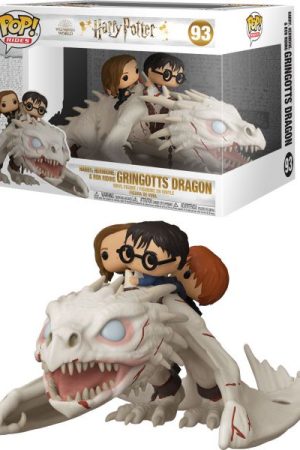 Harry Potter : Gringotts Dragon w/ Harry, Hermione & Ron