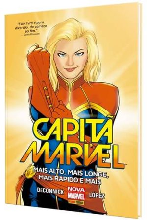 Capitã Marvel Vol. 01 : Mais Alto, Mais Longe, Mais Rápido E Mais
