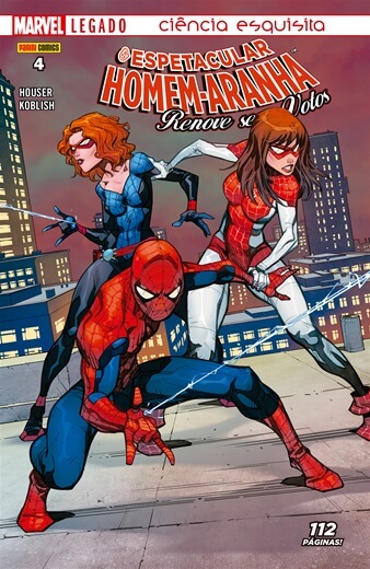 Homem-Aranha : Renove Seus Votos Vol. 04 : Ciência Esquisita