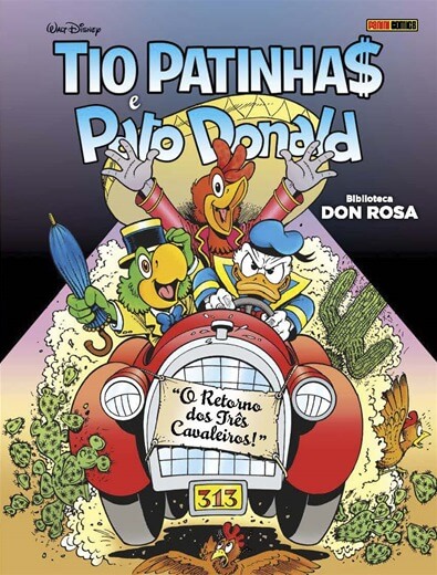 DIS0005.jpg Disney : Coleção Don Rosa Vol. 09 : Tio Patinhas E Pato Donald : O Retorno Dos Três Cavaleiros!