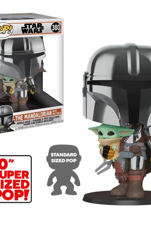 Star Wars : Mandalorian : Mandalorian w/ Child 10''
