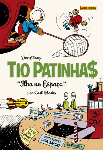 DIS0024.jpg Disney : Coleção Carl Barks Vol. 10 : Tio Patinhas : A Ilha No Espaço