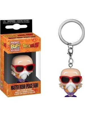 KEY0228.jpg Dragon Ball Z : Master Roshi (Peace Sign)