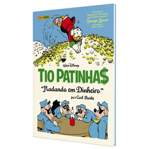 DIS0054.jpg Disney : Coleção Carl Barks Vol. 12 : Tio Patinhas : Nadando Em Dinheiro