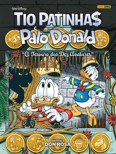 Disney : Coleção Don Rosa Vol. 07 : Tio Patinhas E Pato Donald : O Tesouro Dos Dez Avatares