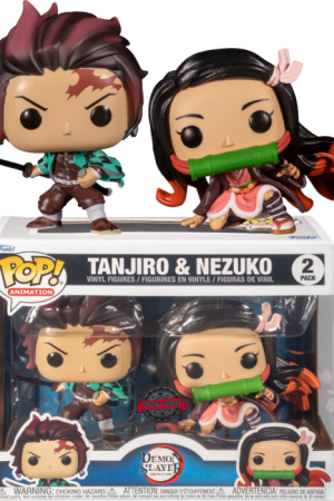 Demon Slayer : 2-Pack Tanjiro & Nezuko Exc.