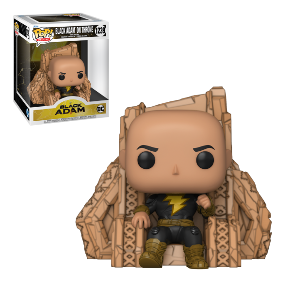 Black Adam : Black Adam On Throne