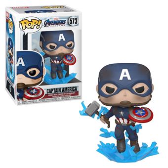 Avengers Endgame : Captain America w/ Broken Shield & Mjolnir