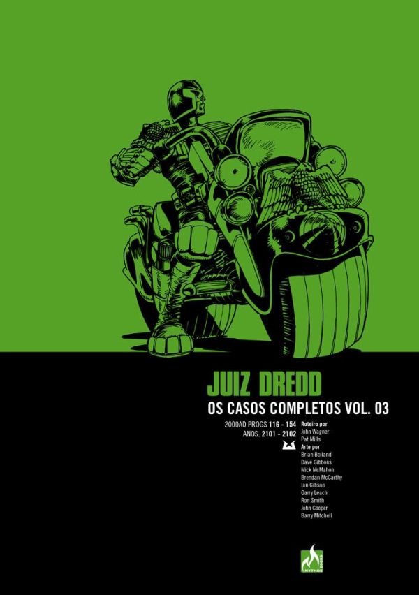 Mythos : Juiz Dredd Omnibus Vol. 03 : Os Casos Completos
