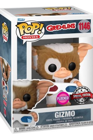 Gremlins : Gizmo w/ 3D Glasses (Flocked)
