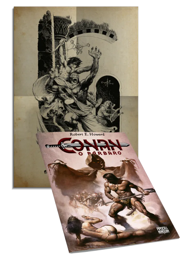 Pipoca & Nanquim : Pôster + Livro Inédito De Conan O Bárbaro