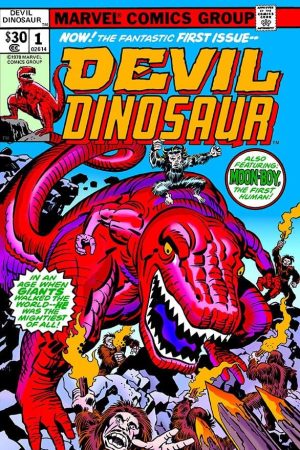 Dinossauro Demônio Por Jack Kirby
