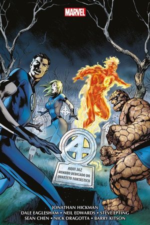 Version 1.0.0 Omnibus Quarteto Fantástico Por Jonathan Hickman