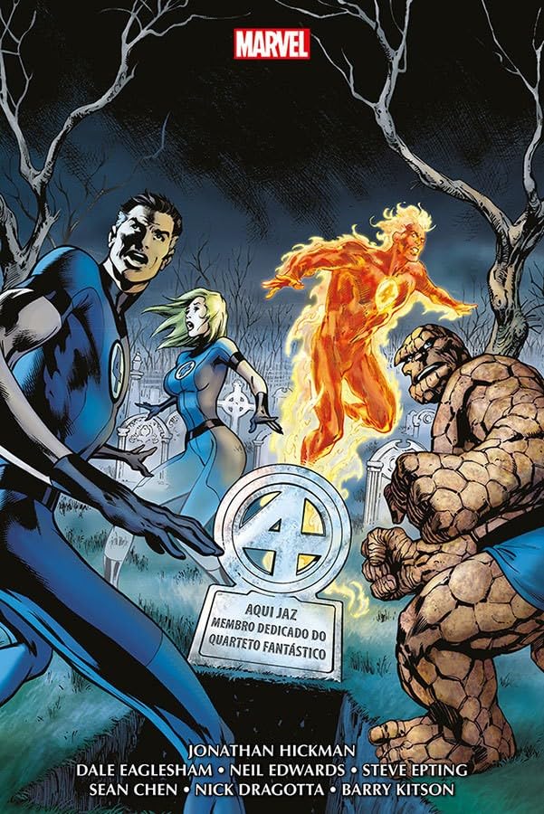 Omnibus Quarteto Fantástico Por Jonathan Hickman