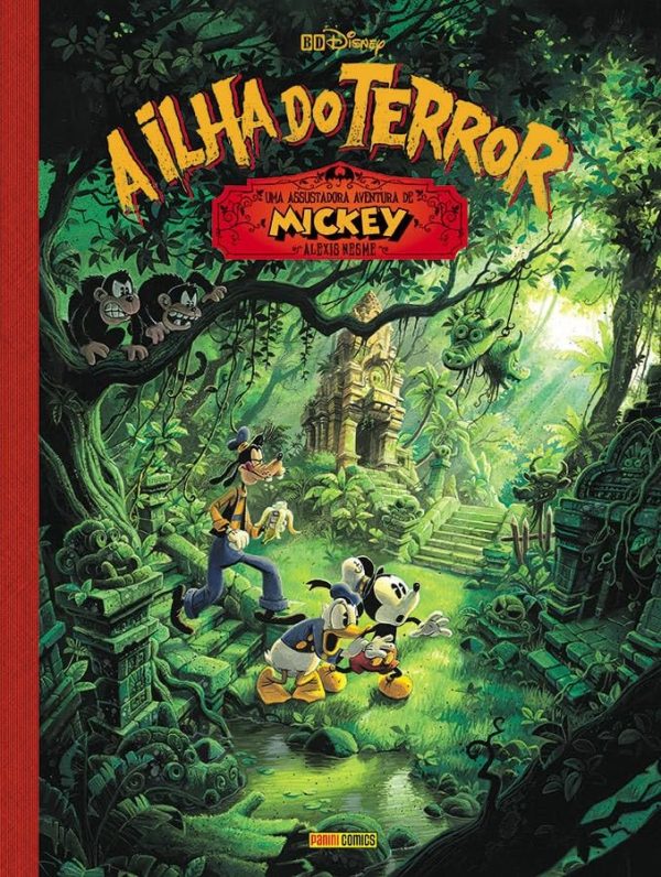 Disney : A Ilha Do Terror : Uma Assustadora Aventura De Mickey
