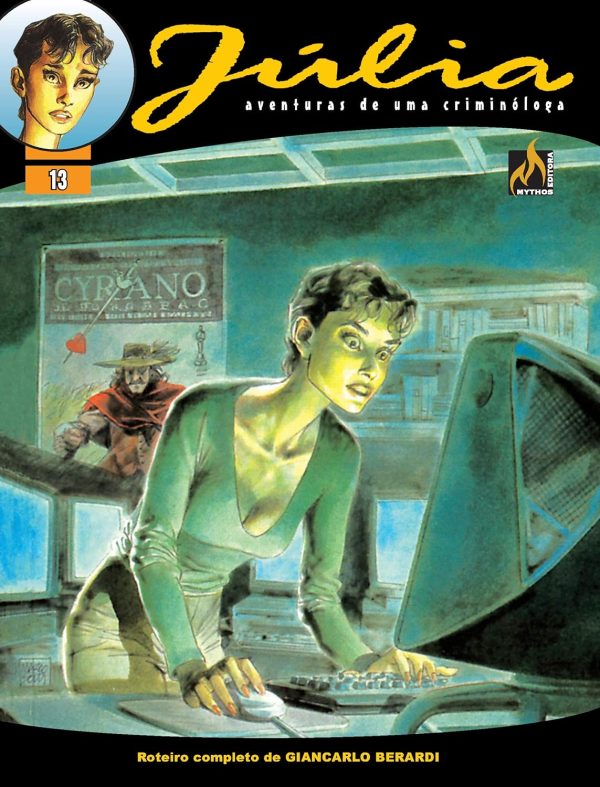 MYT0207.jpg Mythos : Júlia : Aventuras De Uma Criminóloga Vol. 13 : Poesia Mortal