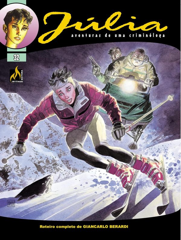 MYT0214.jpg Mythos : Júlia : Aventuras De Uma Criminóloga Vol. 32 : O Homem-Sombra