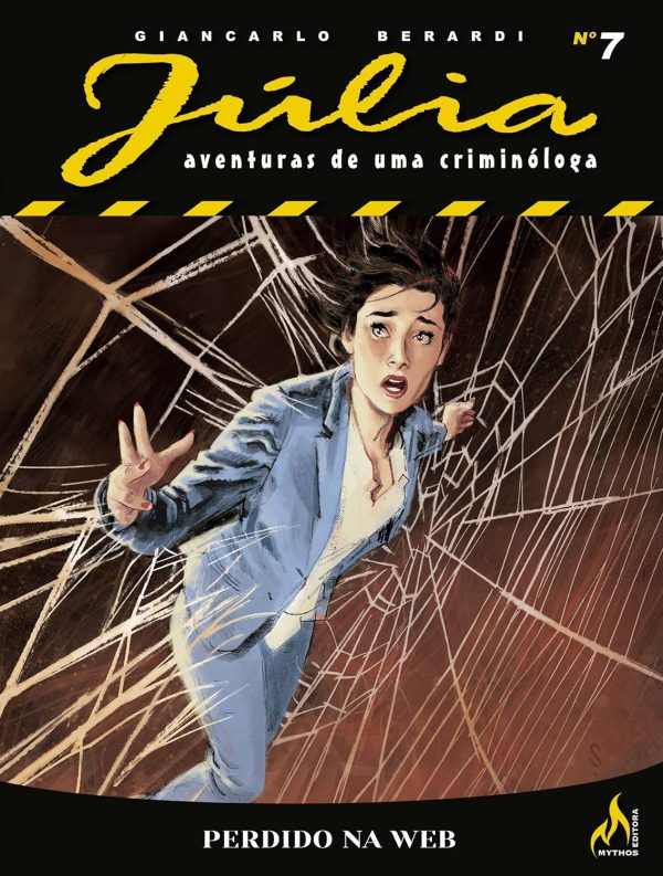 MYT0236.jpg Mythos : Júlia - Aventuras De Uma Criminóloga Nova Série Vol. 07 : Perdido na Web