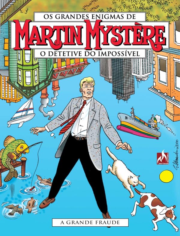 MYT0263.jpg Mythos : Martin Mystère : O Detetive Do Impossível Vol. 07 : A Grande Fraude