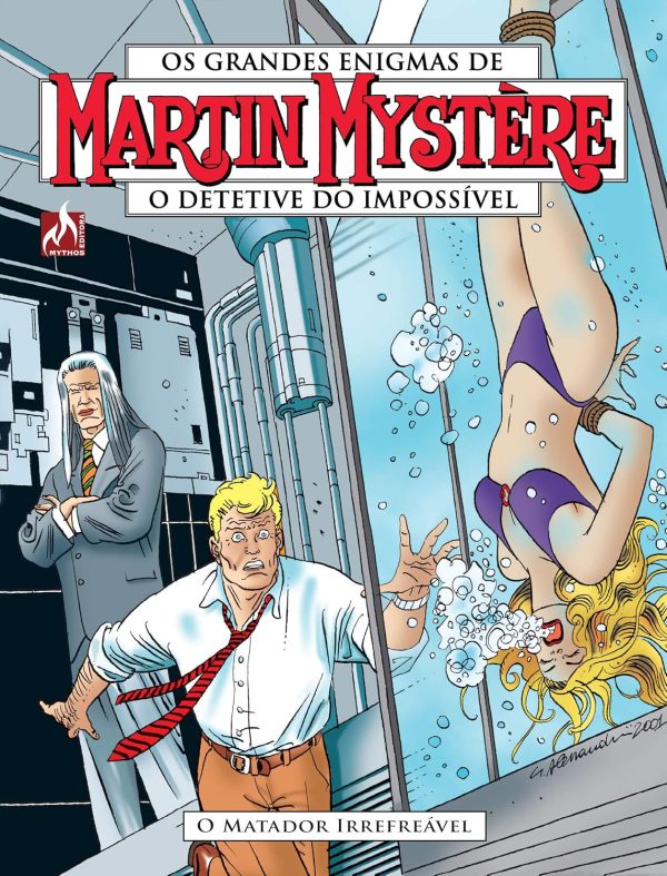 MYT0265.jpg Mythos : Martin Mystère : O Detetive Do Impossível Vol. 09 : O Matador Irrefreável