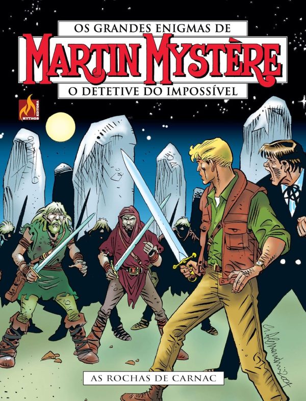 Mythos : Martin Mystère : O Detetive Do Impossível Vol. 19 : As Rochas De Carnac