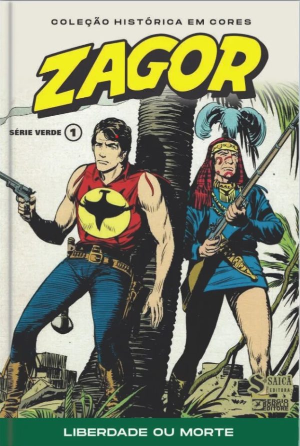 Saicã Editora : Zagor (Coleção Histórica Em Cores) Vol. 01