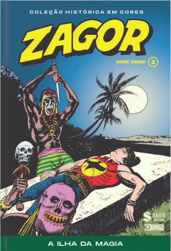 Saicã Editora : Zagor (Coleção Histórica Em Cores) Vol. 02