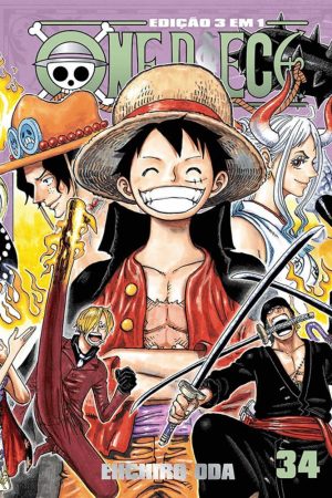 MAN2384.jpg Panini : One Piece 3 x 1 : Vol. 34