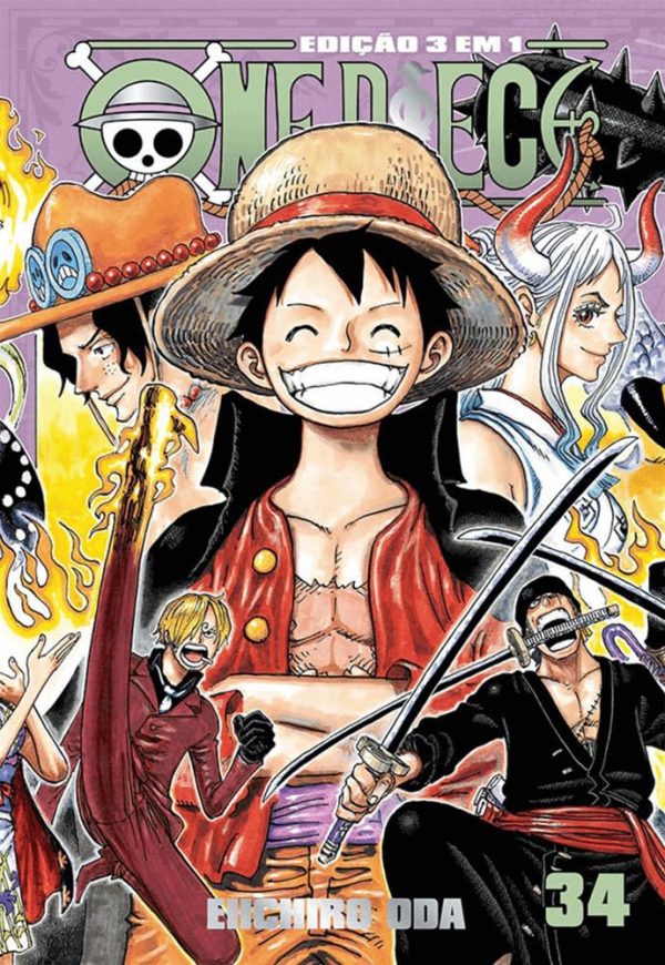 Panini : One Piece 3 x 1 : Vol. 34