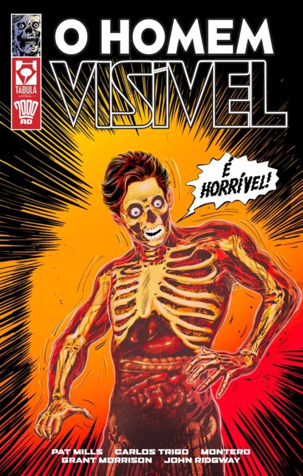 TAB0001.jpg Editora Tábula : 2000AD Apresenta : O Homem Visível