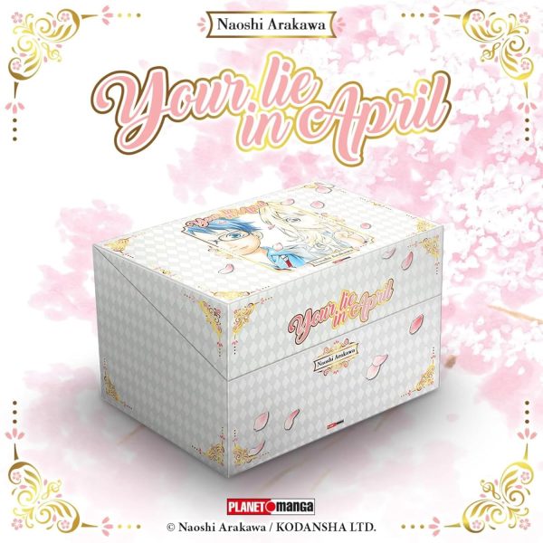 Panini : Box Your Lie In April *reposição de stock para finais de Agosto*