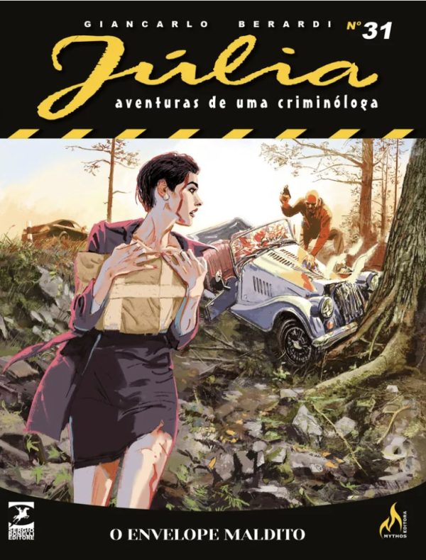 MYT0351.jpg Mythos : Júlia : Aventuras De Uma Criminóloga Nova Série Vol. 31 : O Envelope Maldito