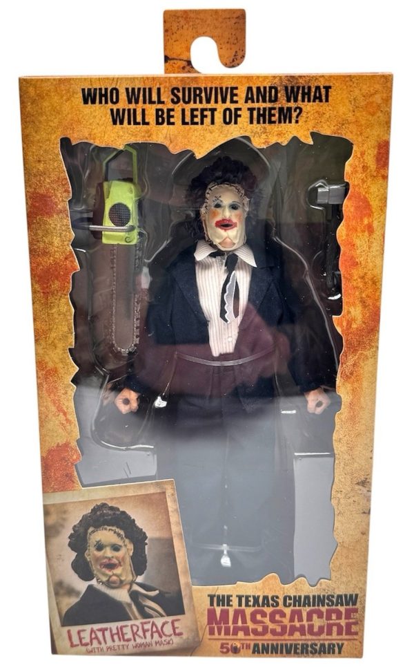 Neca : The Texas Chainsaw Massacre 50th Anniversary : Leatherface w/ Pretty Woman Mask