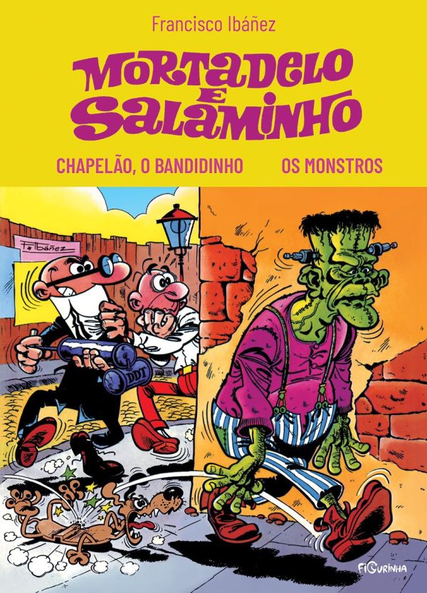 Figura : Mortadelo E Salaminho : Chapelão, o Bandidinho / Os Monstros
