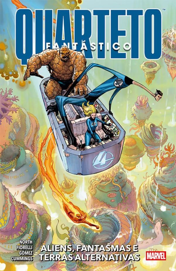 Quarteto Fantástico Vol. 05 : Aliens, Fantasmas e Terras Alternativas