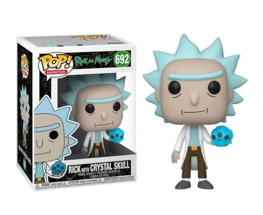 Rick and Morty : Rick w/ Crystal Skull