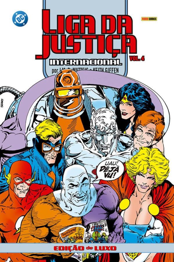 Liga da Justiça Internacional Vol. 04 (por J.M. Dematteis e Keith Giffens)