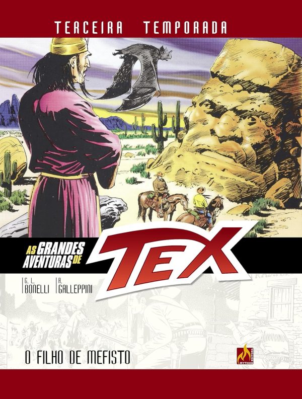Mythos : As Grandes Aventuras De Tex (Terceira Temporada) Vol. 03 : O Filho De Mefisto