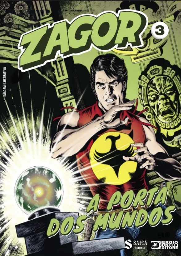 Saicã Editora : Zagor Regular Vol. 03
