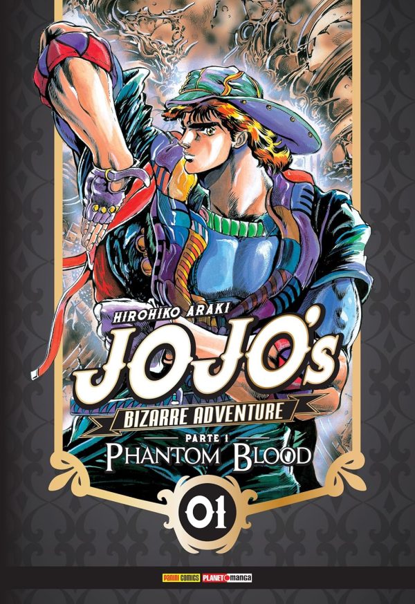 Panini : Jojo’s Bizarre Adventure Parte 1 : Phantom Blood Vol. 01 *reposição de stock para finais de Agosto*