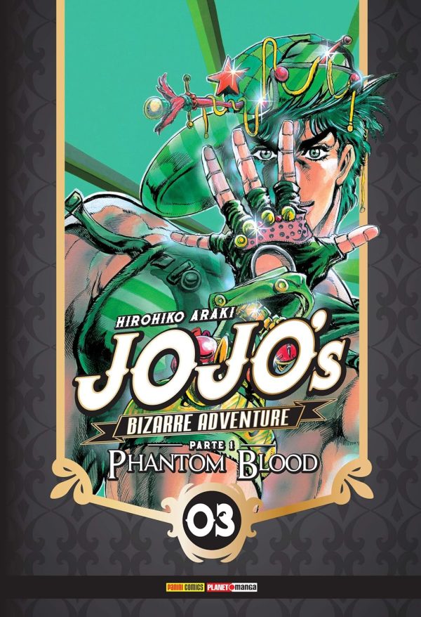 Panini : Jojo’s Bizarre Adventure (Parte 1 : Phantom Blood) Vol. 03