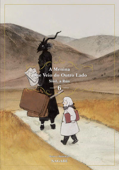 Editorial Presença : A Menina Que Veio Do Outro Lado Vol. 06