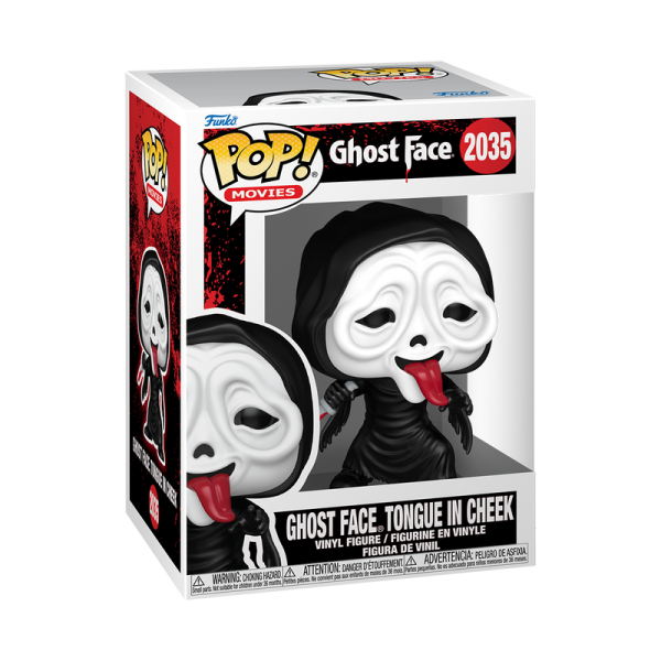 Ghost Face : Ghost Face w/ Tongue