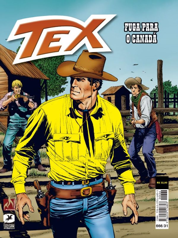 Mythos : Tex Vol. 666 : Fuga Para o Canadá