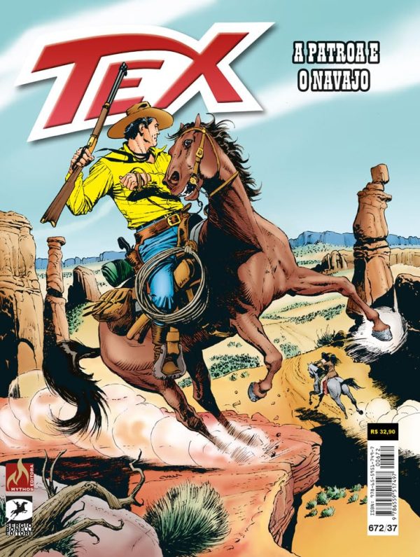 MYT0472.jpg Mythos : Tex Vol. 672 : A Patroa e o Navajo