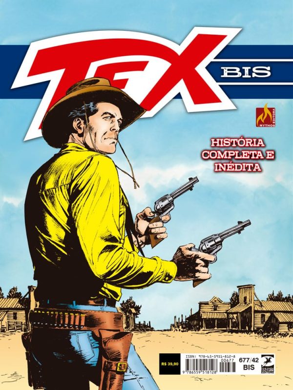 MYT0475.jpg Mythos : Tex Vol. 677 BIS : O Assalto Da Wells Fargo
