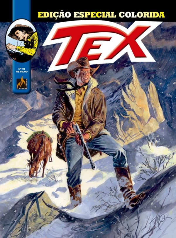 Mythos : Tex Edição Especial Colorida Vol. 19 : Um Misterioso Assalto Sangrento