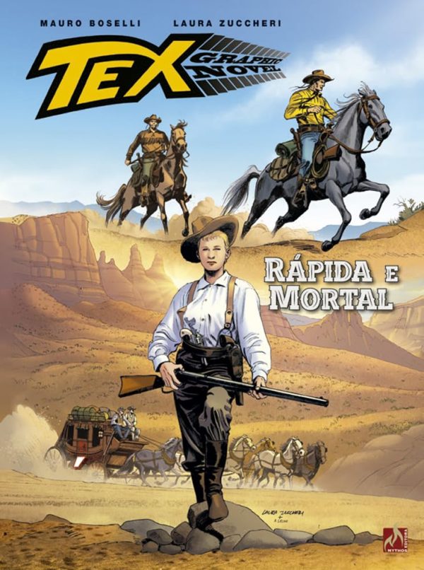 MYT0479.jpg Mythos : Tex Graphic Novel Vol. 14 : Rápida e Mortal