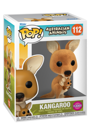OTH0095.png Australian Animals : Kangaroo (flocked)